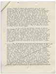 Larry Fine Contract Signed Three-Times With Comedy III Productions, Dated May 1959 -- Initialed in Several Places as Well -- 12pp. Measures 8.5'' x 11'' -- Very Good Condition